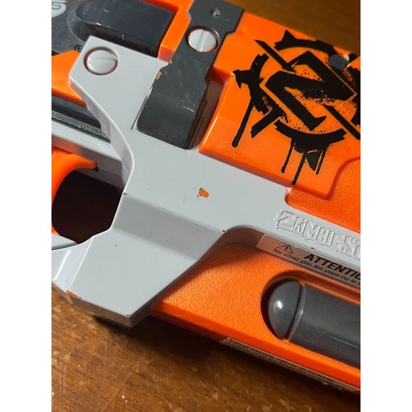 Nerf Zombie Strike Hammershot Revolver Nerf Blaster Tested & Works - Picture 6 of 6